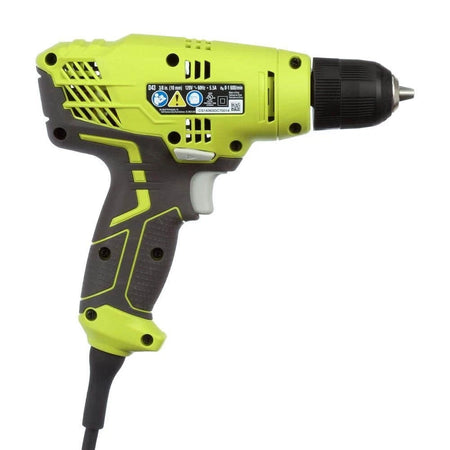 Ryobi D43K 5.5 Amp 3/8 Inch 1,600 RPM Variable Speed Trigger Corded Drill OPEN BOX.