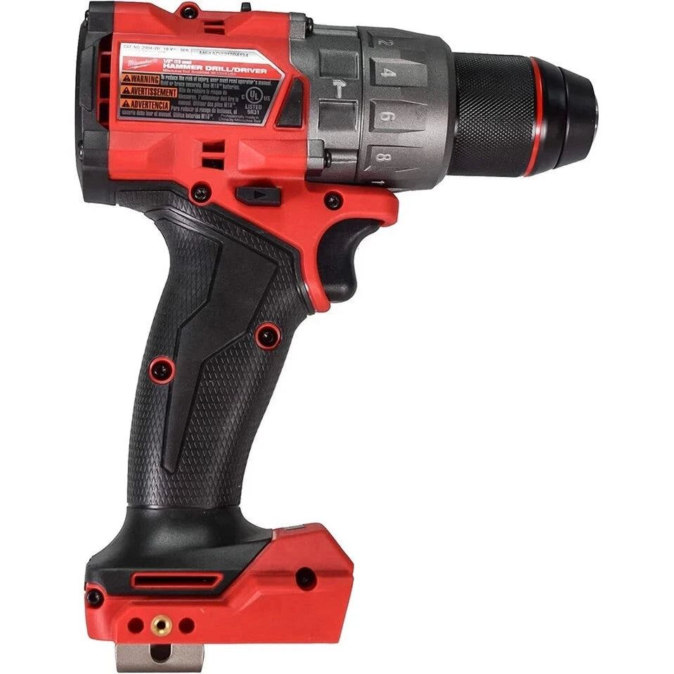 Milwaukee 2904-20 M18 FUEL 1/2" Hammer Drill/Driver (Tool only) USED.