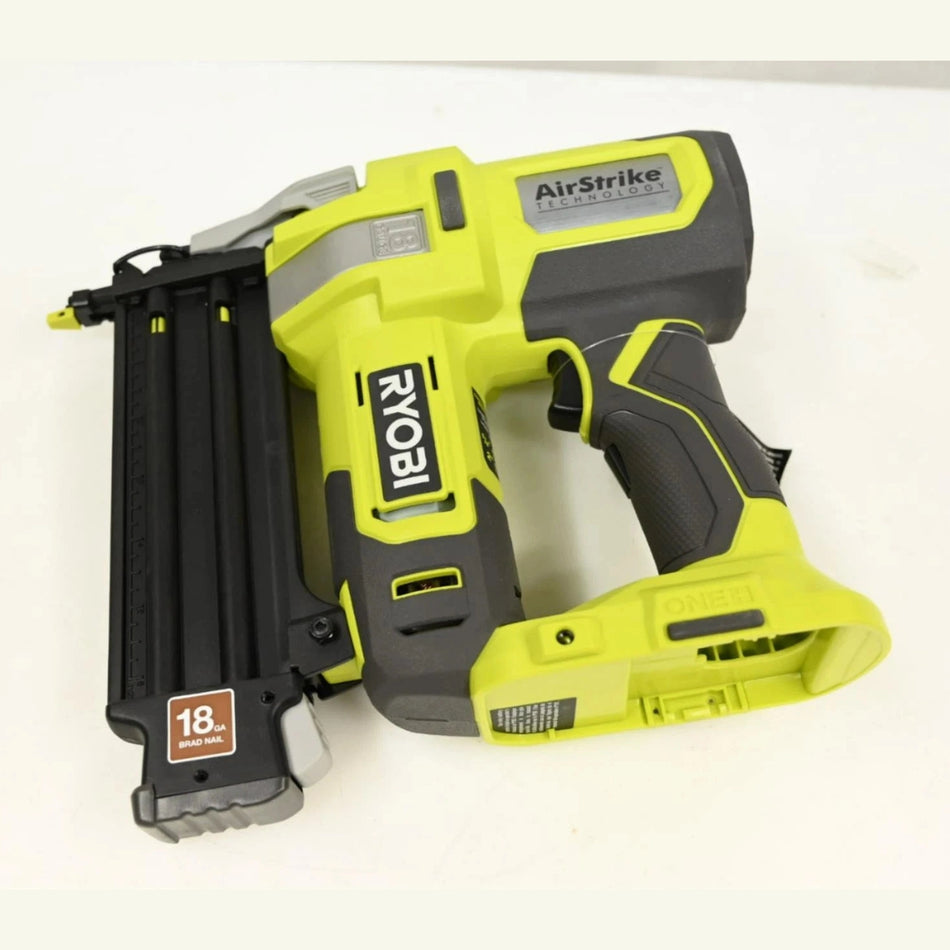 Ryobi P321 ONE+ 18V AirStrike 18GA Brad Nailer (Tool Only) OPEN BOX.