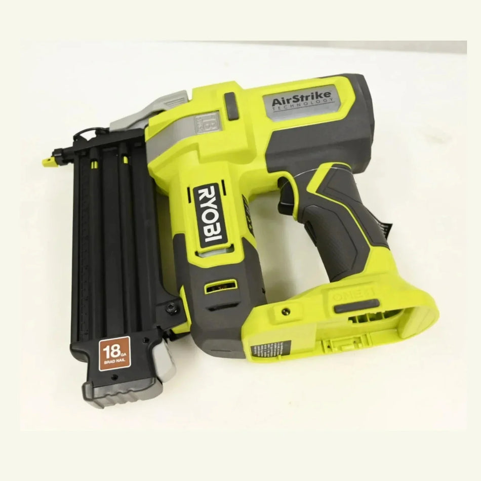 Ryobi P321 ONE+ 18V AirStrike 18GA Brad Nailer (Tool Only) OPEN BOX.