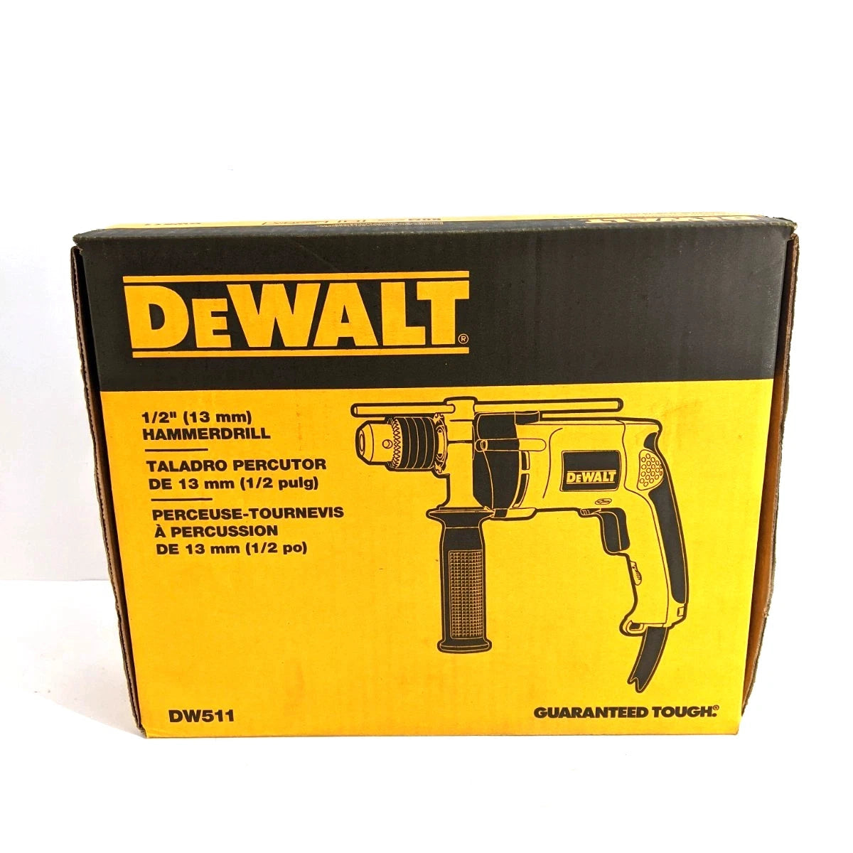 DEWALT DW511 1/2" VSR Single Speed Corded Hammer drill OPEN BOX.