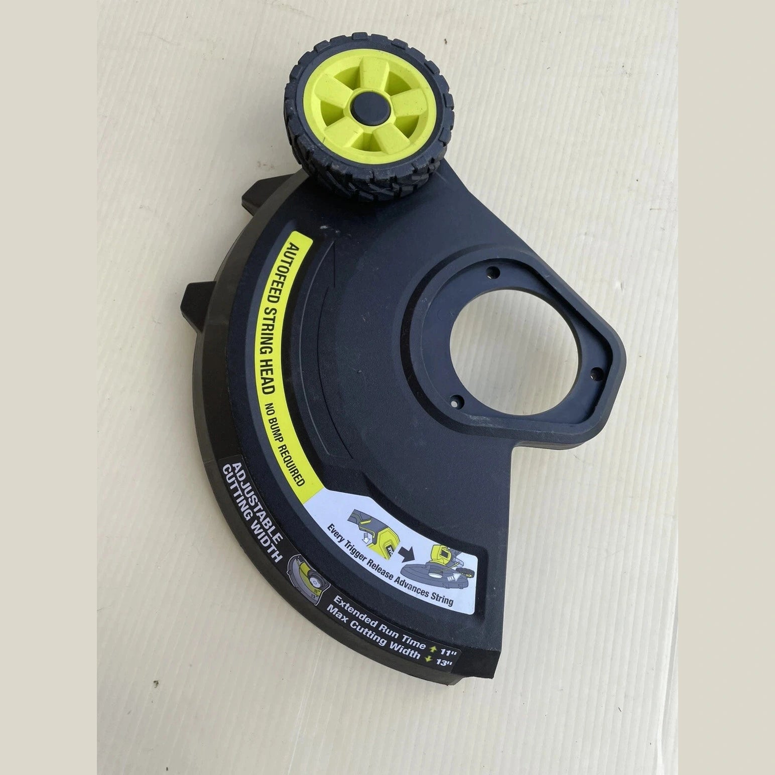 OB Ryobi Guard Assembly P20018 18v Cordless String Trimmer Part# 545332 USED