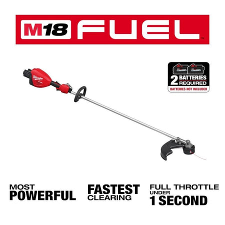 Milwaukee 3006-20 M18 FUEL 17 Inch Dual Battery String Trimmer Bare Tool USED