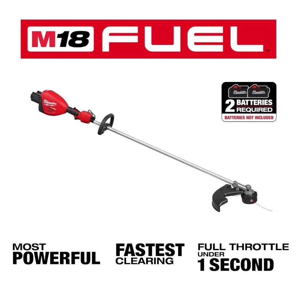 Milwaukee 3006-20 M18 FUEL 17 Inch Dual Battery String Trimmer Bare Tool USED