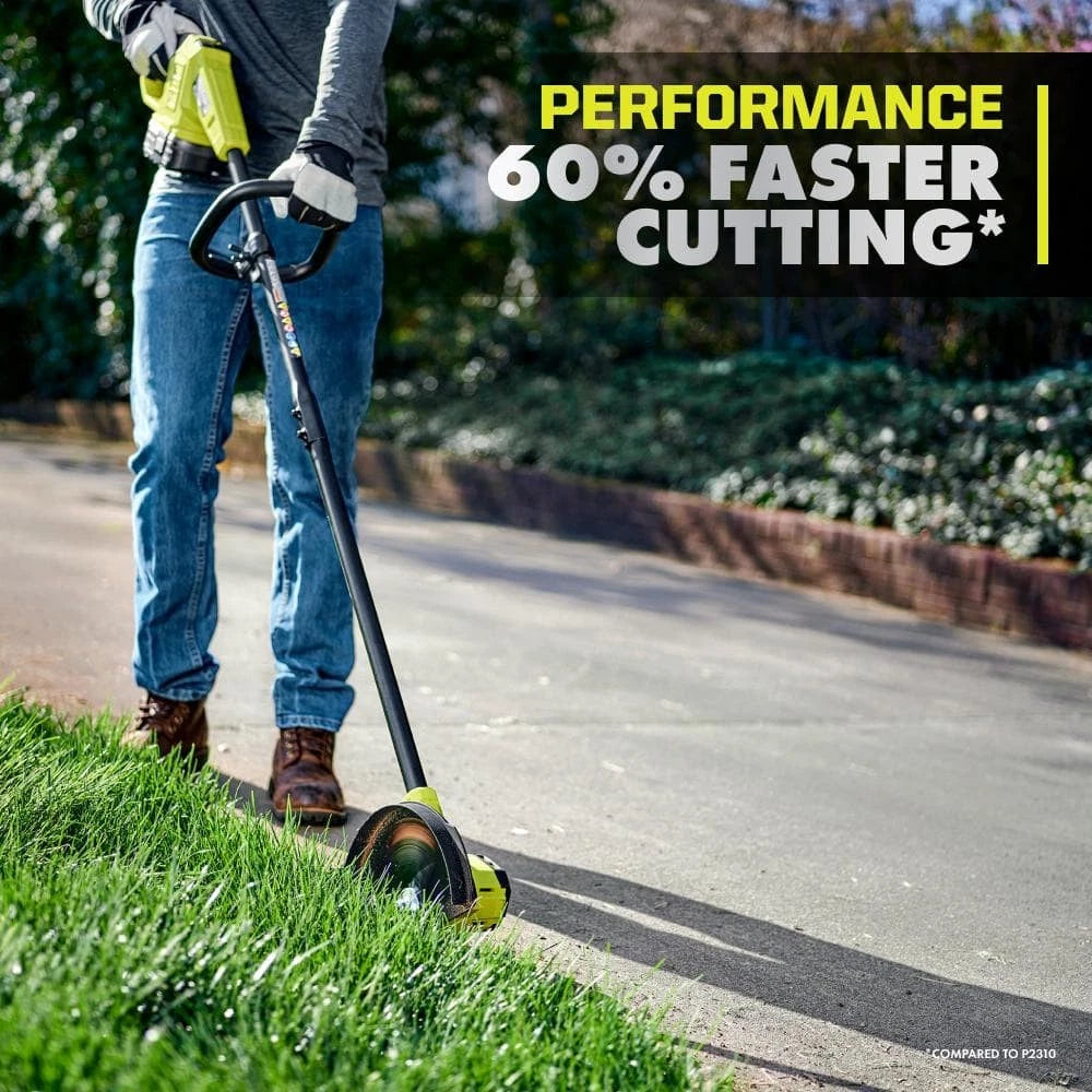RYOBI ONE+ HP 18V Brushless Edger with 4.0 Ah Battery and Charger NEW