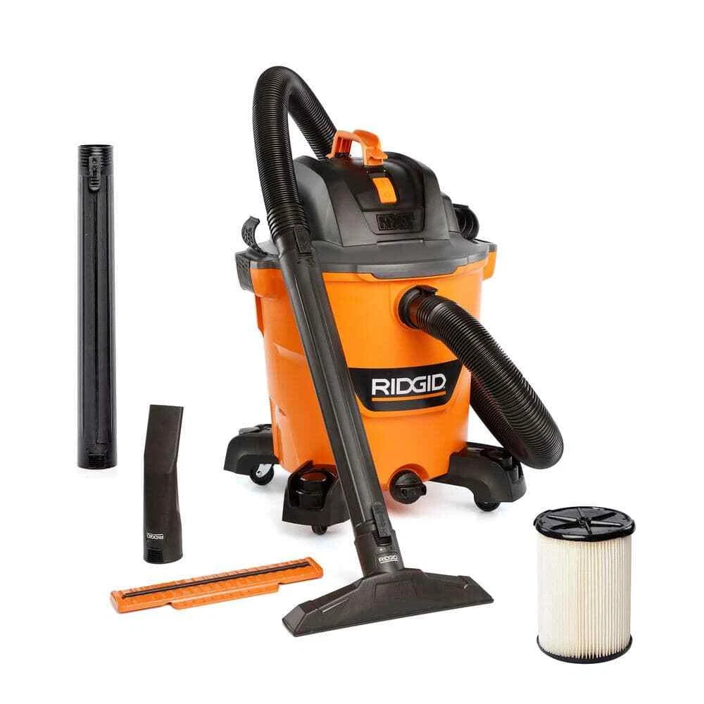 RIDGID 12 Gallon 5.0 Peak HP NXT Wet Dry Vac w/ Debris Filter & Locking Hose NEW YARD/PICK UP