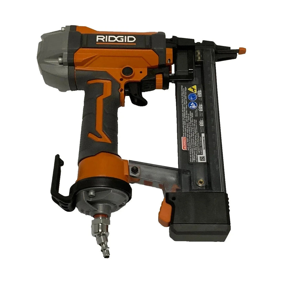 RIDGID Pneumatic 18-Gauge 1-1/2 in. Finish Stapler AT161002 OPEN BOX.