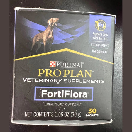 NEW Purina Pro Plan Supplements FortiFlora Dog Probiotic Supplement Canine 30Ct 9315