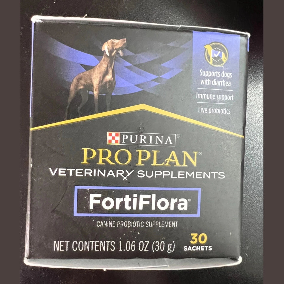 NEW Purina Pro Plan Supplements FortiFlora Dog Probiotic Supplement Canine 30Ct 9315