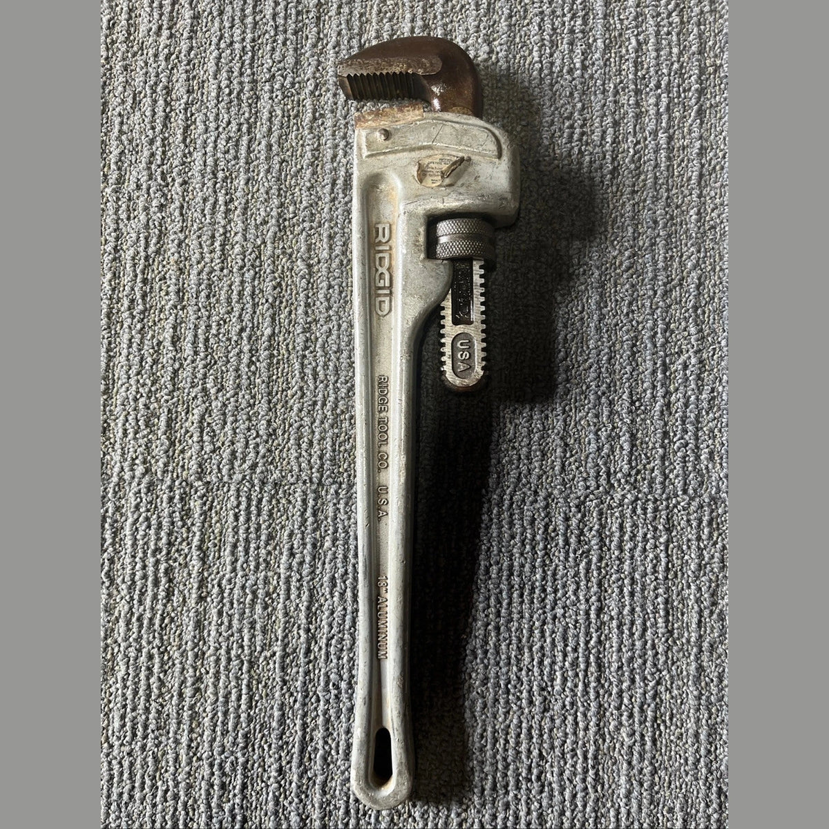 USED Ridgid 18” Aluminum Pipe Wrench
