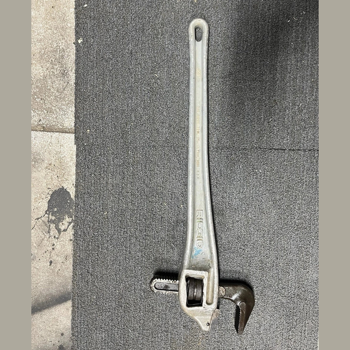 USED RIDGID 24" Aluminum Pipe Wrench