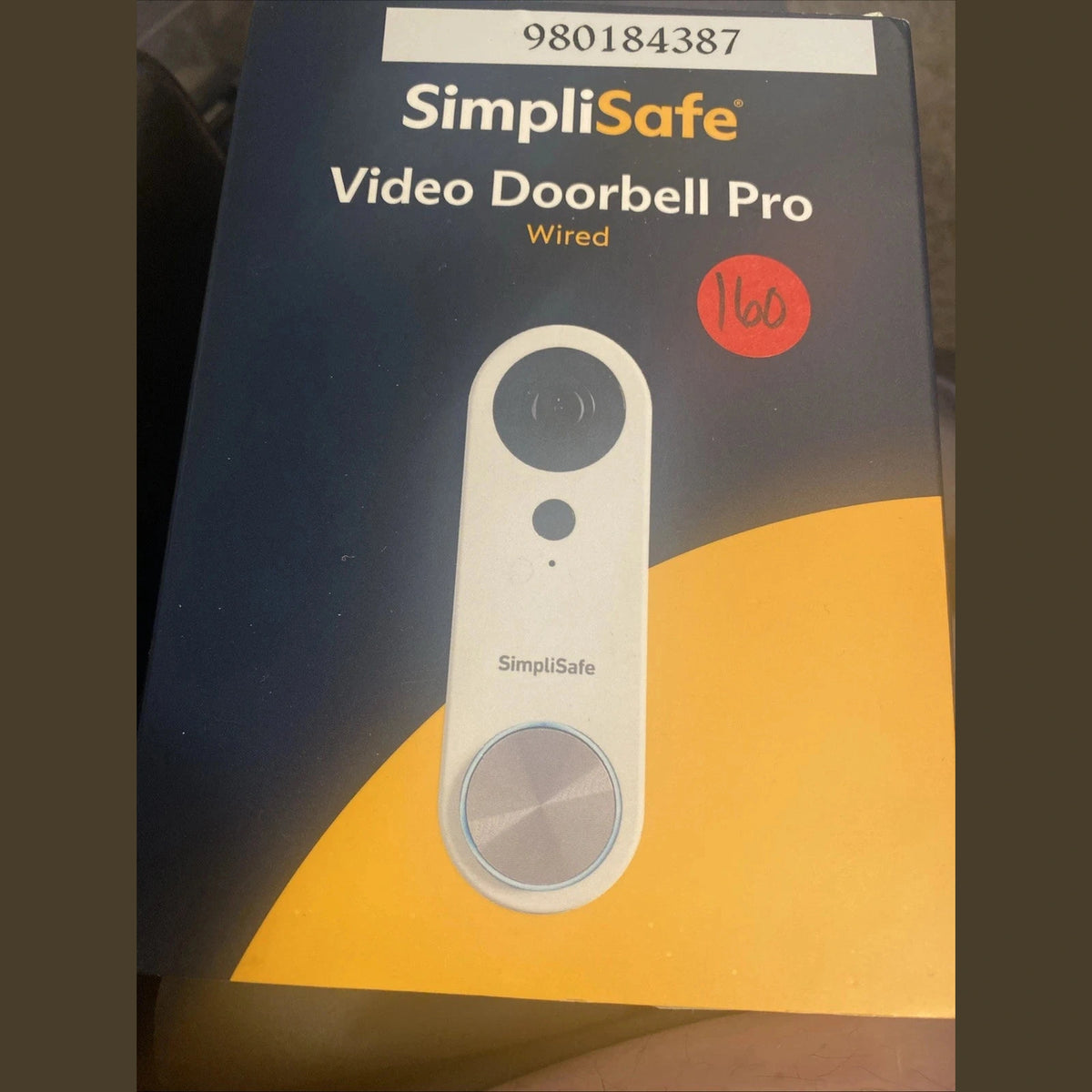 OPEN BOX SIMPLISAFE SSDB3 SimpliSafe Video Doorbell Pro Wired