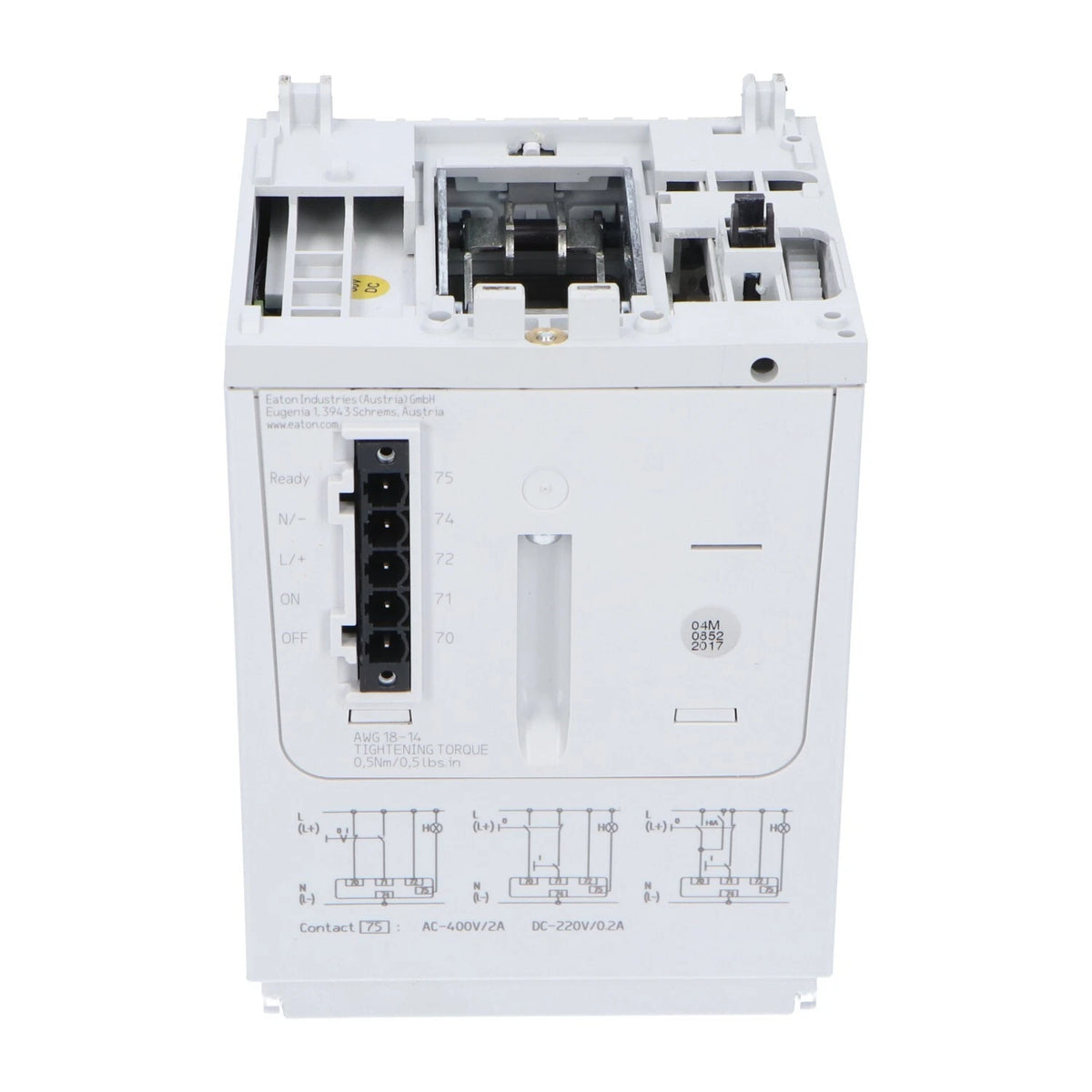 NEW ONE NEW EATON MOELLER NZM2-XR 24-30DC