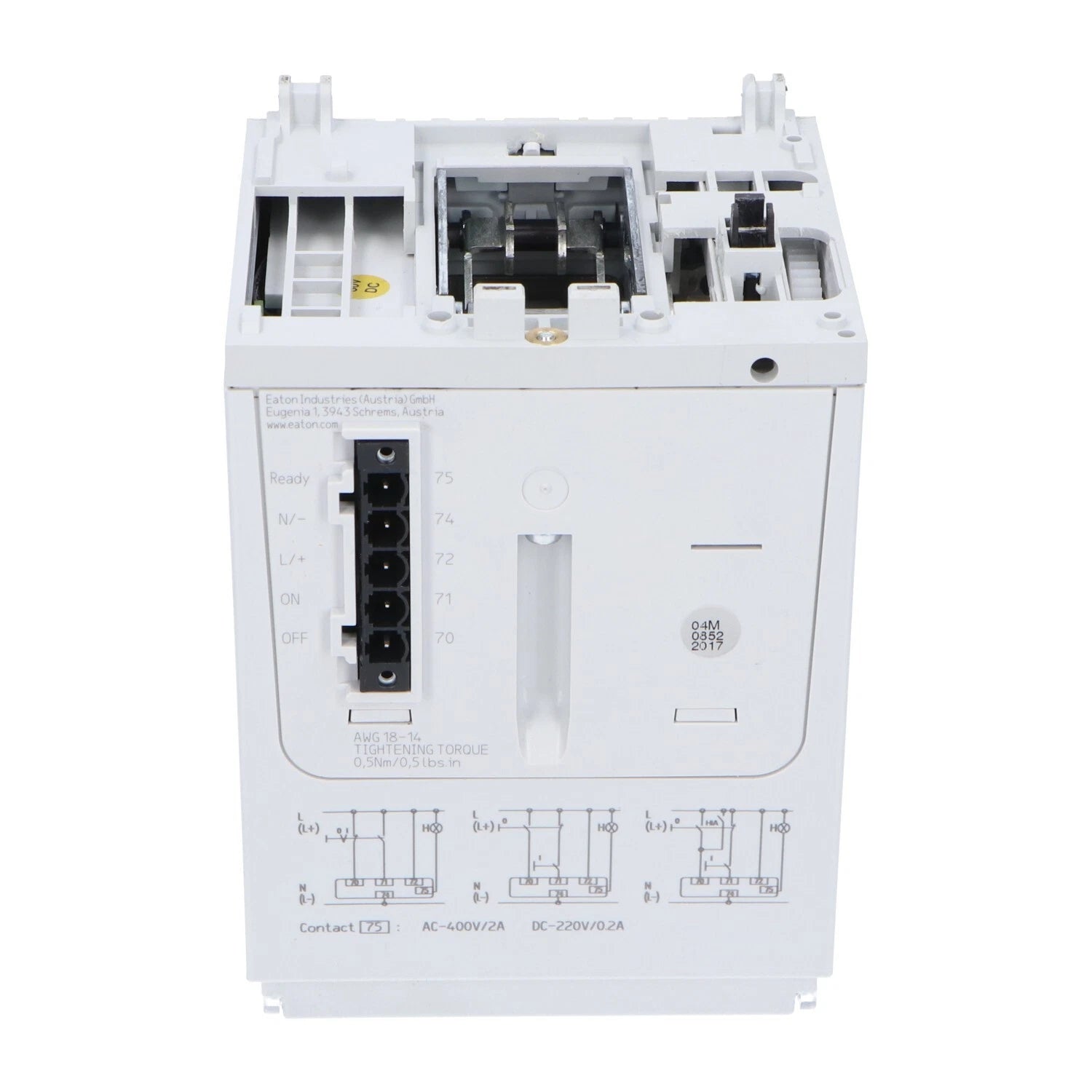 NEW ONE NEW EATON MOELLER NZM2-XR 24-30DC