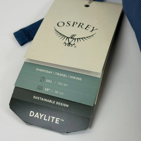 NEW Osprey Daylite Backpack Wave Blue 13L Travel Hike Commuter Minimal