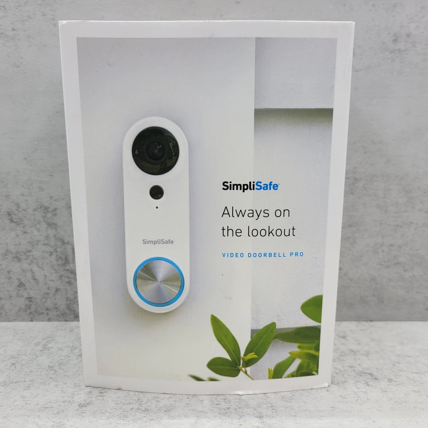 OPEN BOX SimpliSafe Pro WIRED Doorbell Camera Smart Home Security 1080P.