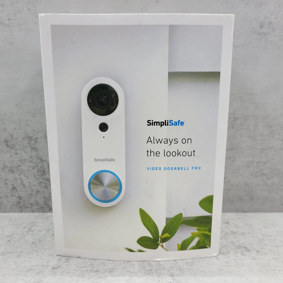 OPEN BOX SimpliSafe Pro WIRED Doorbell Camera Smart Home Security 1080P