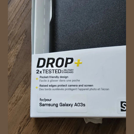 OtterBox COMMUTER SERIES LITE Case for Samsung Galaxy A03s - Black - NEW