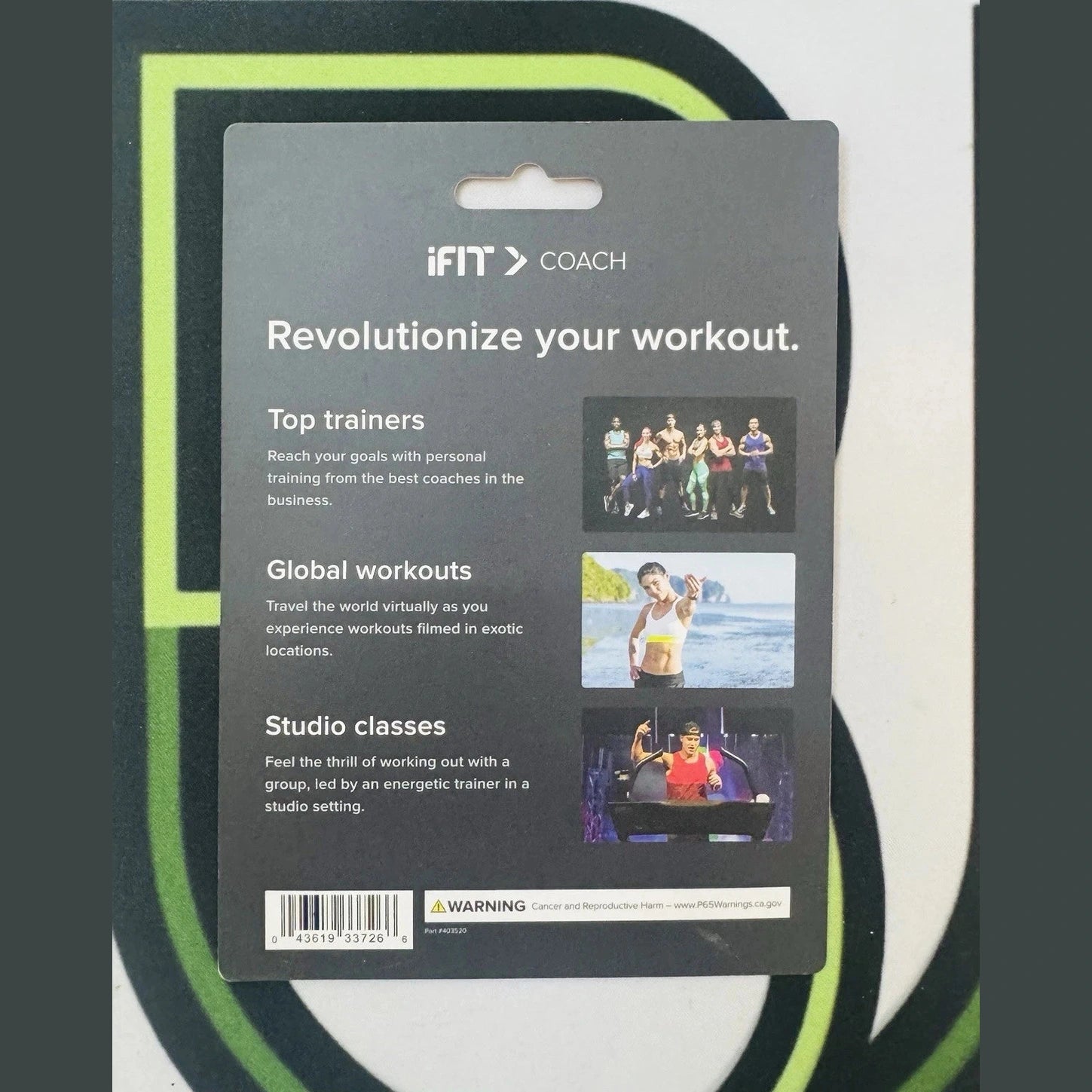 NEW iFIT 1-Year Coach Membership – Guaranteed Activation - Global Workouts