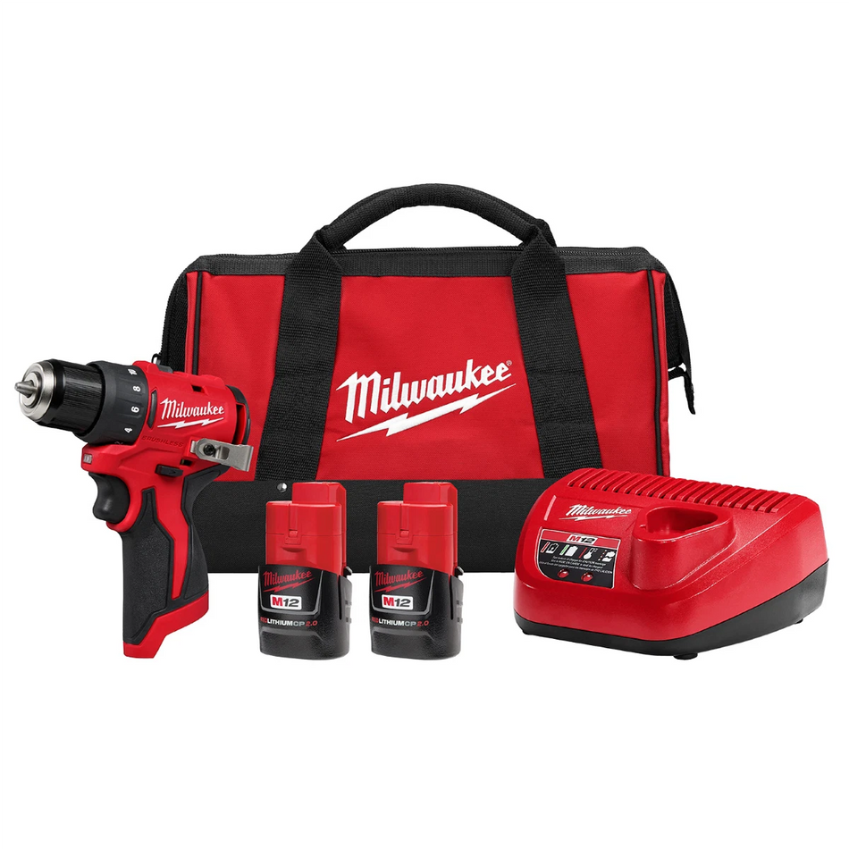 PICK UP ONLY OPEN BOX Milwaukee 3401-22 Milwaukee Tool M12 Subcompact Brushless 3/8 Inch Drill/Driver
