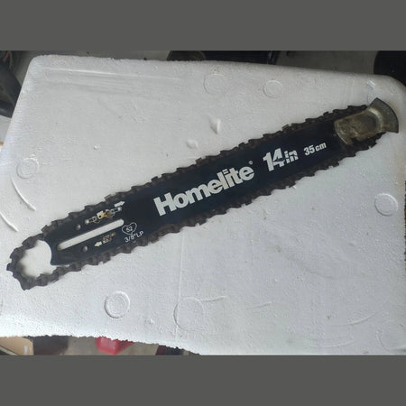 USED Homelite 14" 9amp ut43103a bar and chain electric chainsaw