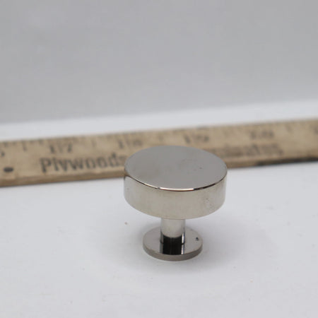 NEW 1-Pk Amerock Cabinet Knob Polished Chrome 1-1/4 Diameter BP3686426