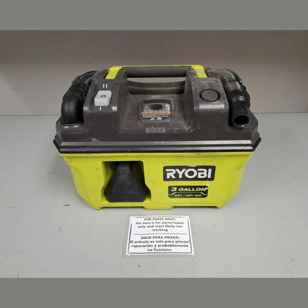 PARTS /WILL NOT WORK Ryobi PCL734 ONE+ 18V LINK Cordless 3 Gal. Wet/Dry Vacuum FOR PARTS ONLY