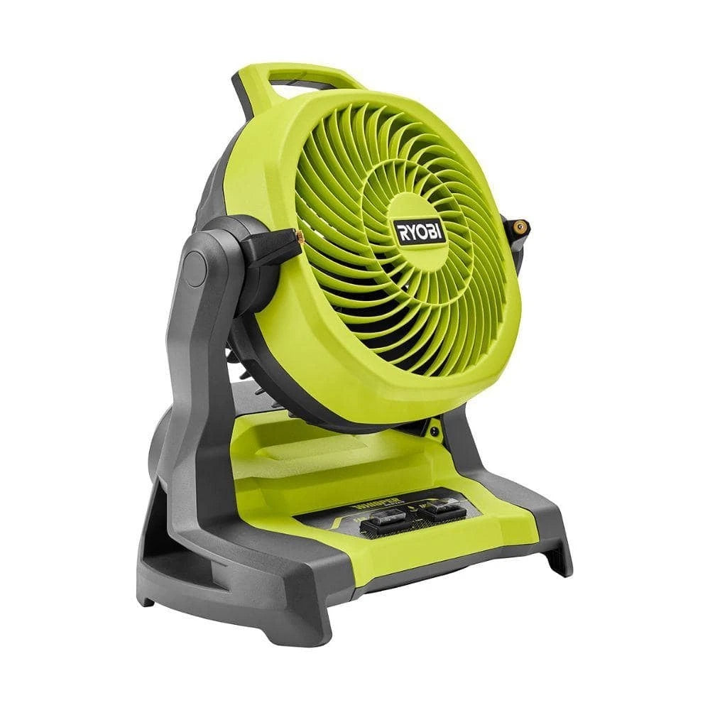 USED Ryobi PCL851K 7-1/2"in Bucket Top Misting Quiet Fan