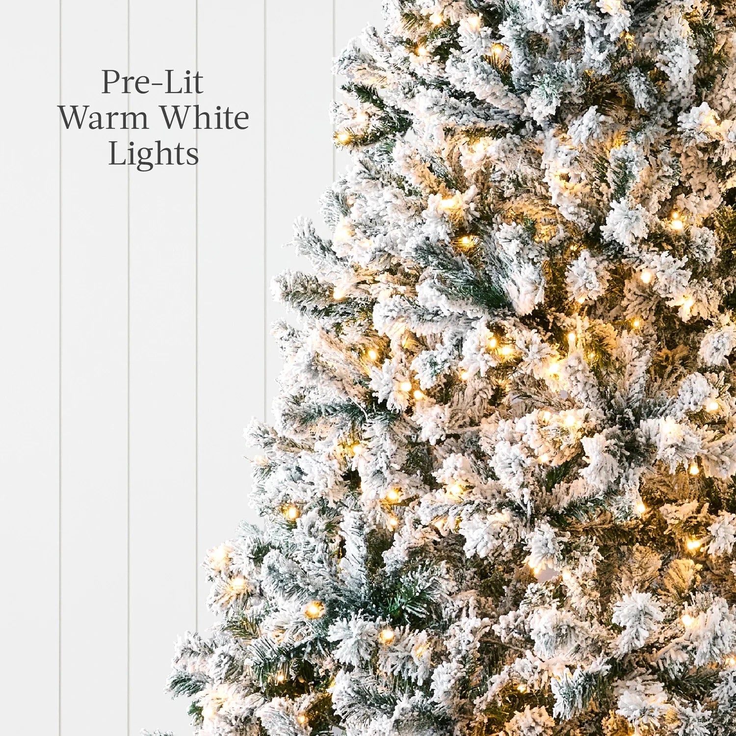 NEW Best Choice Products Pre-Lit Cashmere Christmas Tree 9 FT , Premium Semi-Flocked Pre-Decorated Artificial Holiday Décor