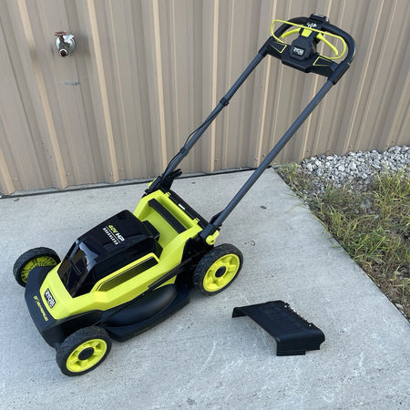 USED RYOBI RY401018 40V HP Brushless 20" Cordless Self propelled lawn Mower NO BAG
