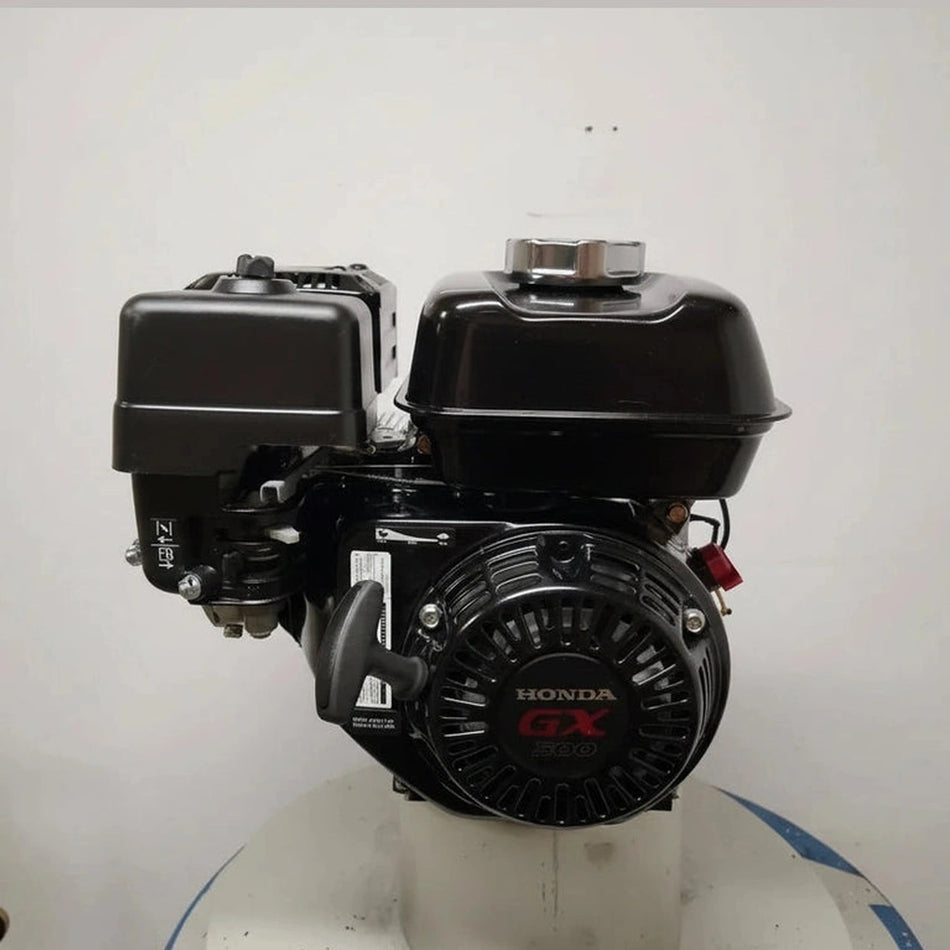 Honda engine on a white background