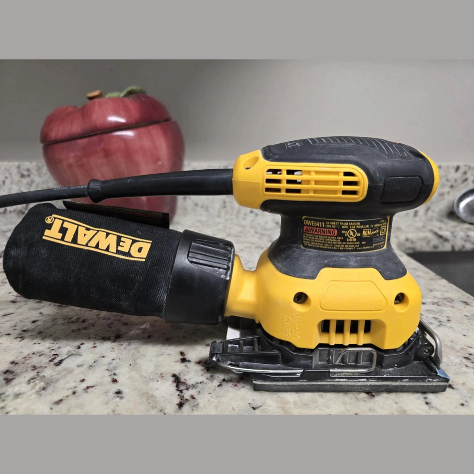 USED Dewalt DWE6411 1/4 Sheet Palm Sander
