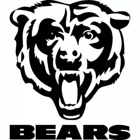 Vinyl Decal Car Truck Sticker Wall NFL Football - Chicago Bears Logo