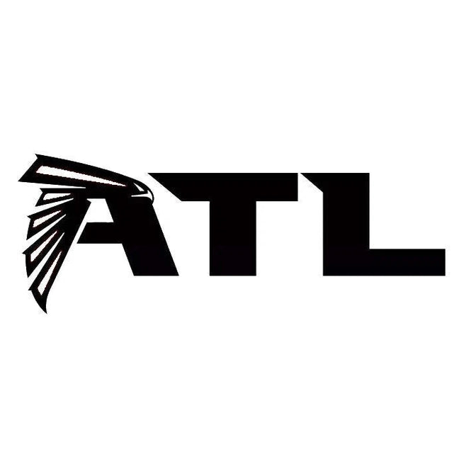 Vinyl Decal Car Truck Sticker Wall NFL Football - ATL Atlanta Falcons Logo