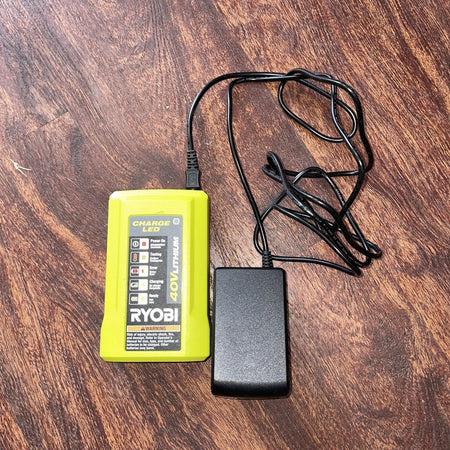 Ryobi OPEN BOX 40V Battery Charger OP404/404VNM, Lithium Ion, Tested, Charger Only