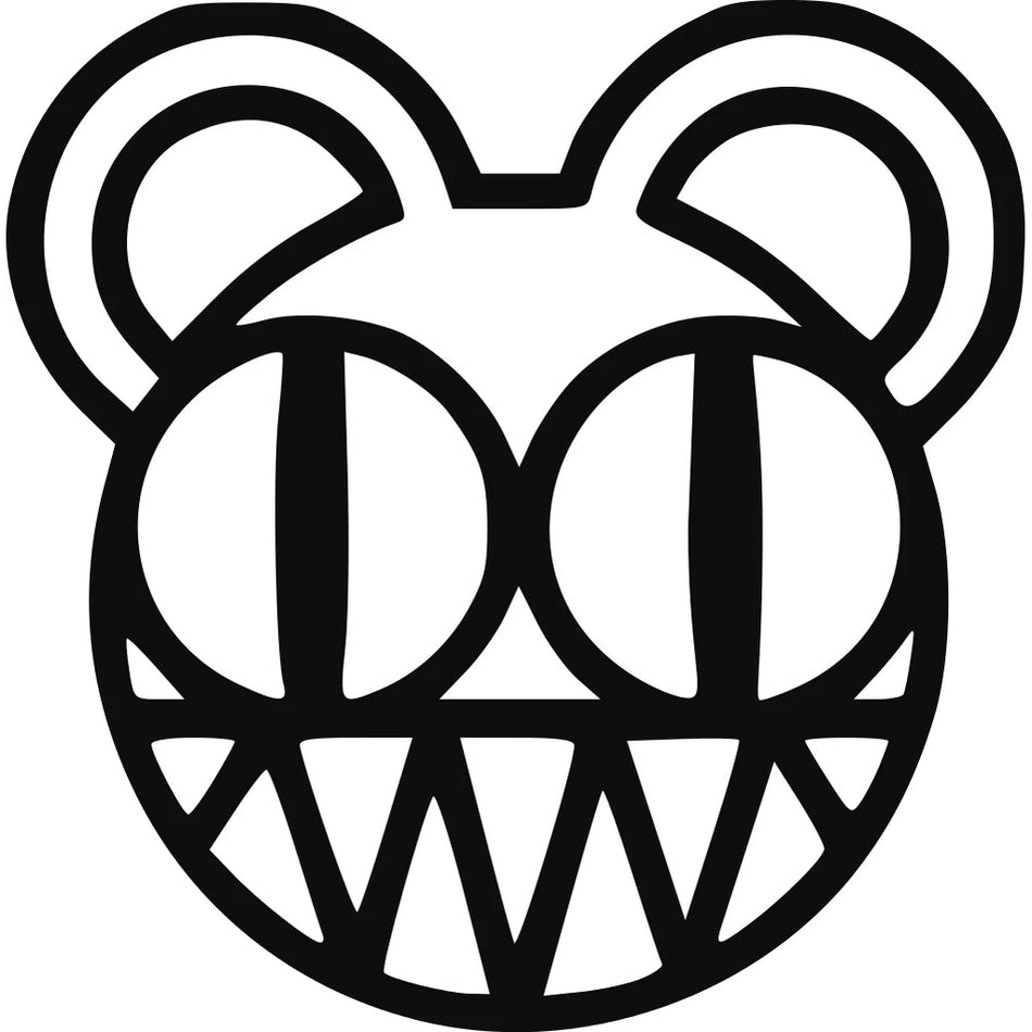 Decal Vinyl Truck Car Sticker - Music Rock Bands Radiohead