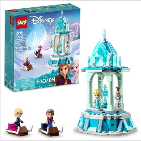 NEW LEGO DISNEY FROZEN ANNA AND ELSA'S MAGICAL CAROUSEL 43218 Sealed