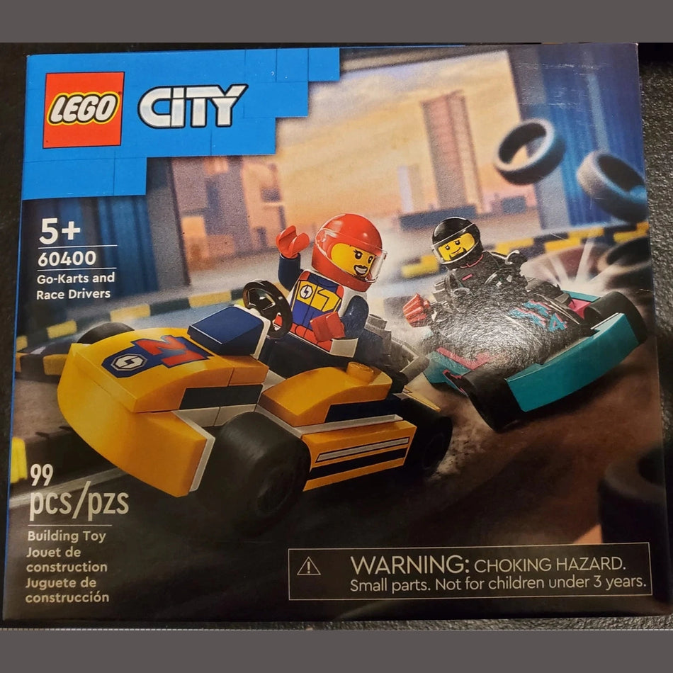 LEGO CITY Go-Karts And Race Drivers 60400 - NEW IN BOX