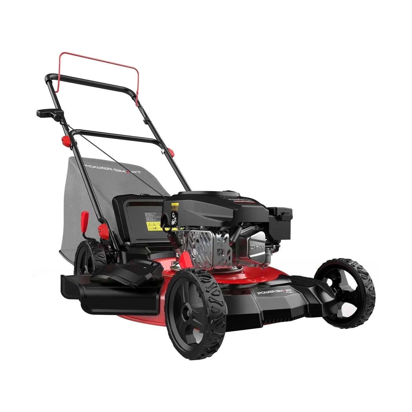 PowerSmart 21-Inch new 144cc Gas Push Lawn Mower 3-in-1 Cutting w/ Height Adjust