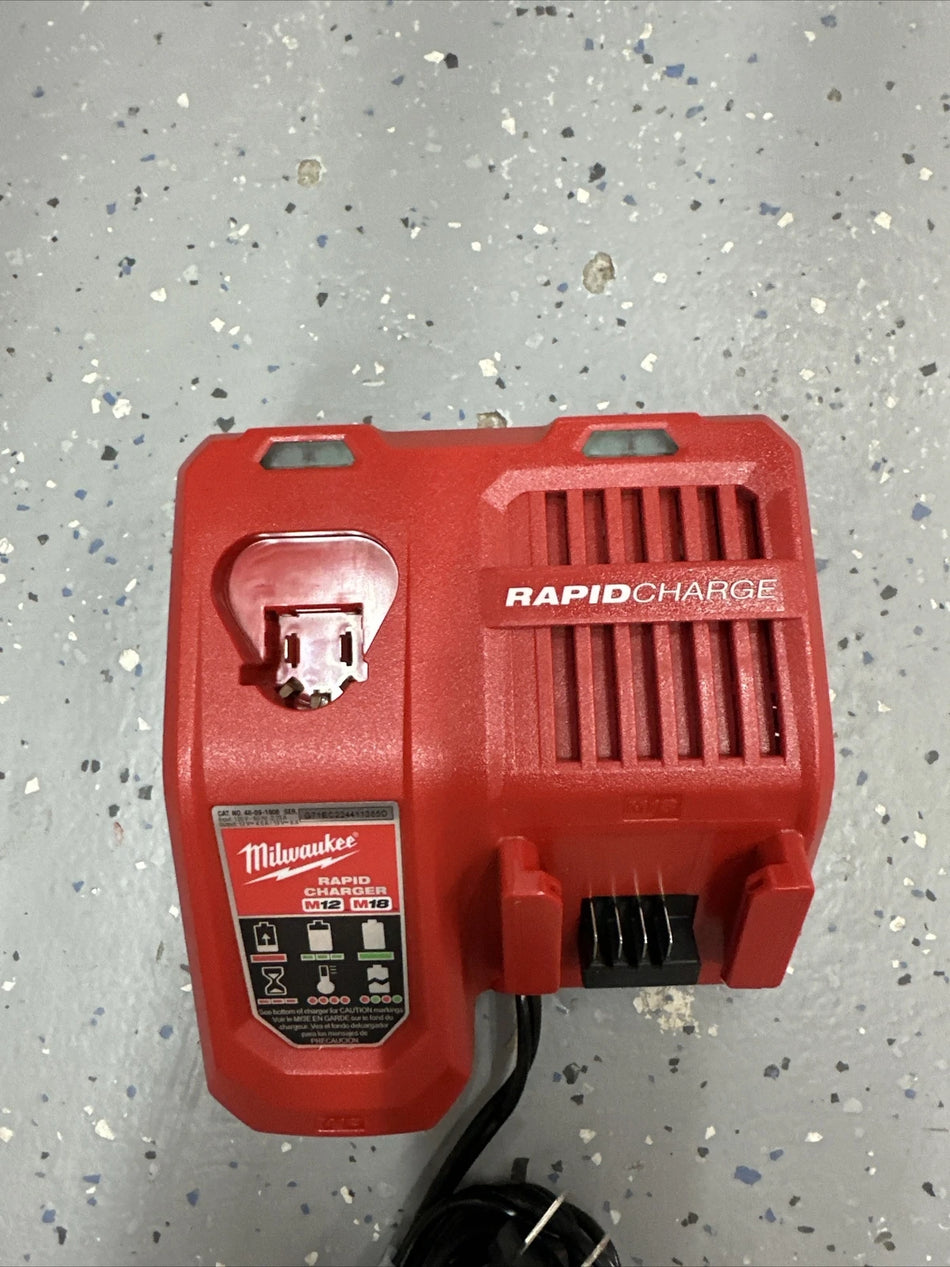 GENUINE RAPID OPEN BOX Milwaukee 48-59-1808 Charger M12, M18