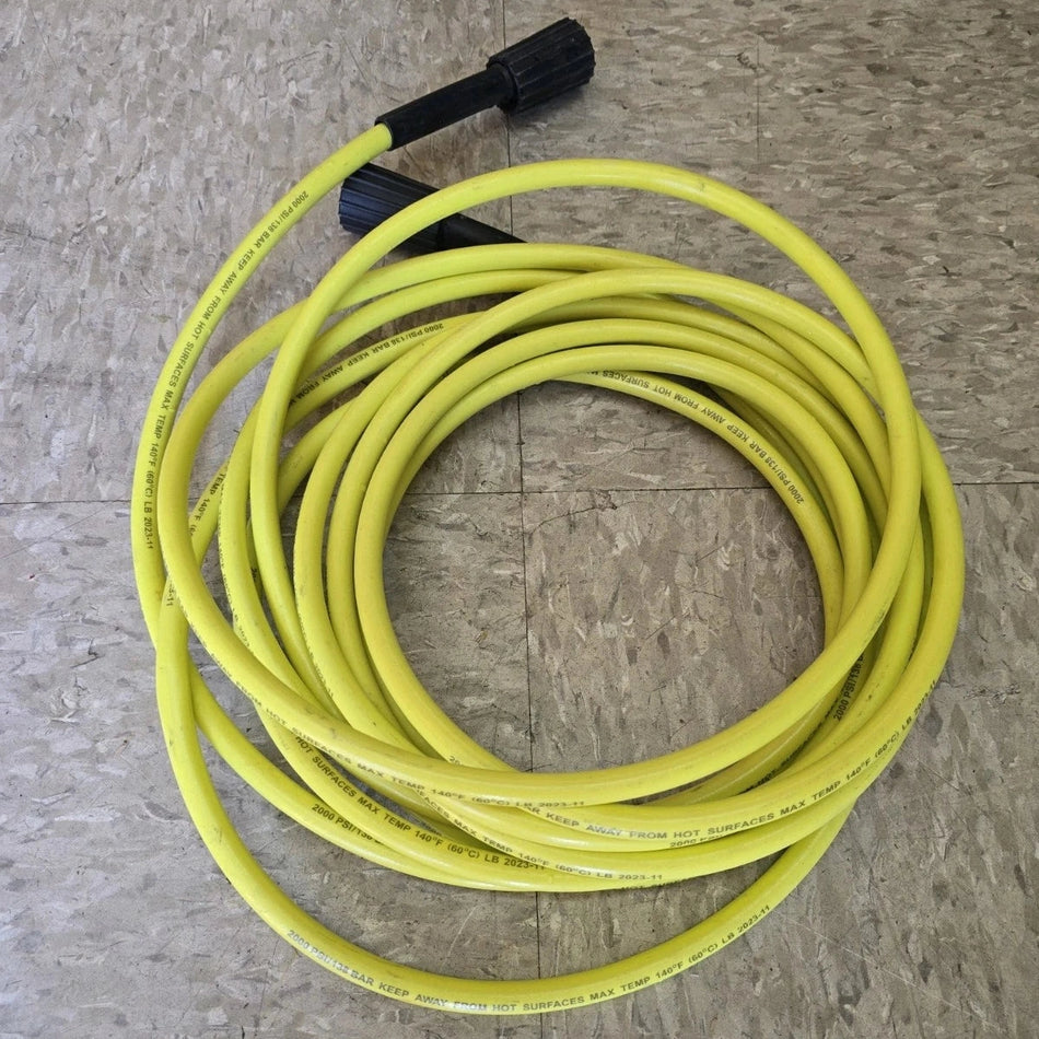 Ryobi OPEN BOX RY142022VNM 2000 PSI Cold Water Pressure Washer Hose 25ft