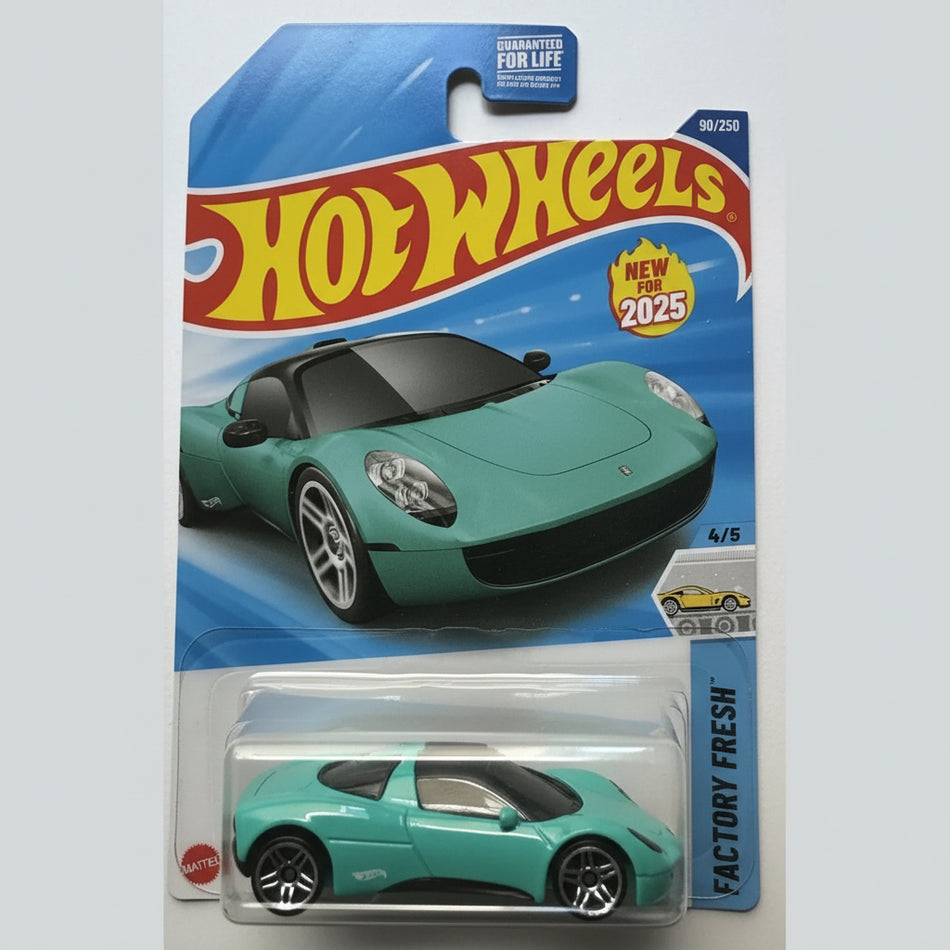 Gordon Murray T.33 Hot Wheels Factory Fresh 4/10 90/250 Teal