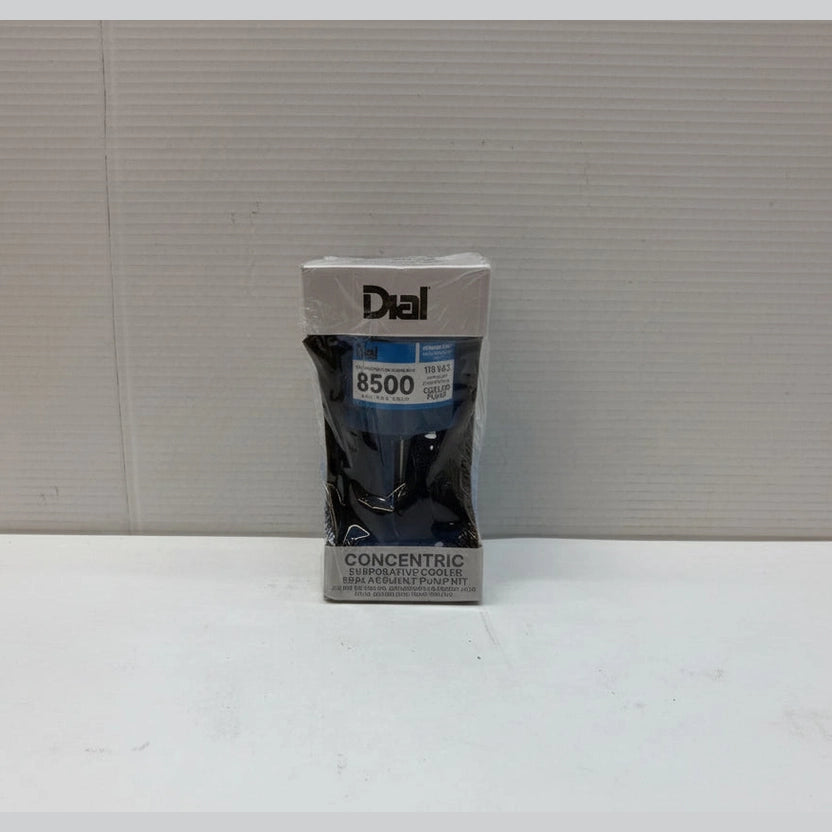 Dial concentric replacement hood kit packaging on a white surface with a light gray background