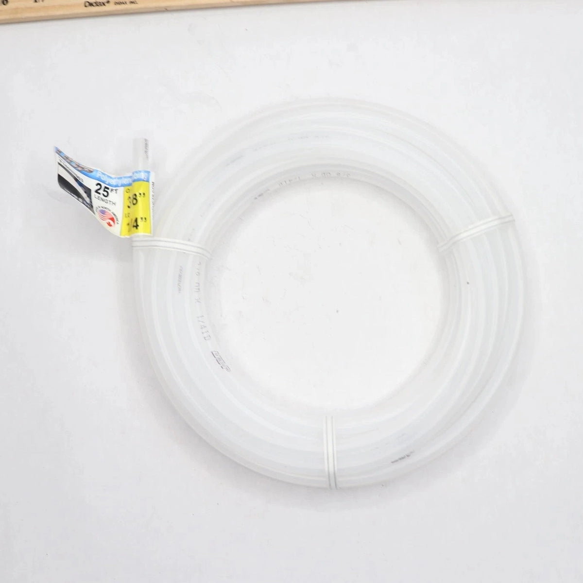 UDP 3/8 in. O.D. x 1/4 in. I.D. x 25 ft. LDPE Natural Polyethylene Tubing