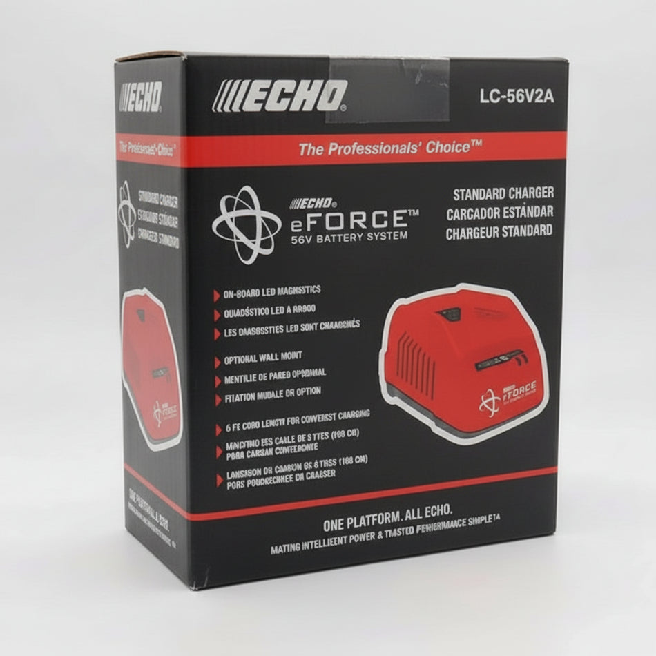 Echo eForce battery system packaging on a white background