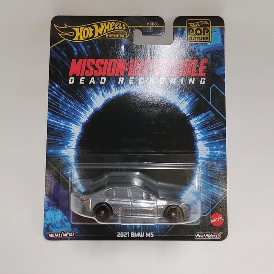 Hot Wheels Premium 2021 BMW M5 Mission Impossible Dead Reckoning Diorama