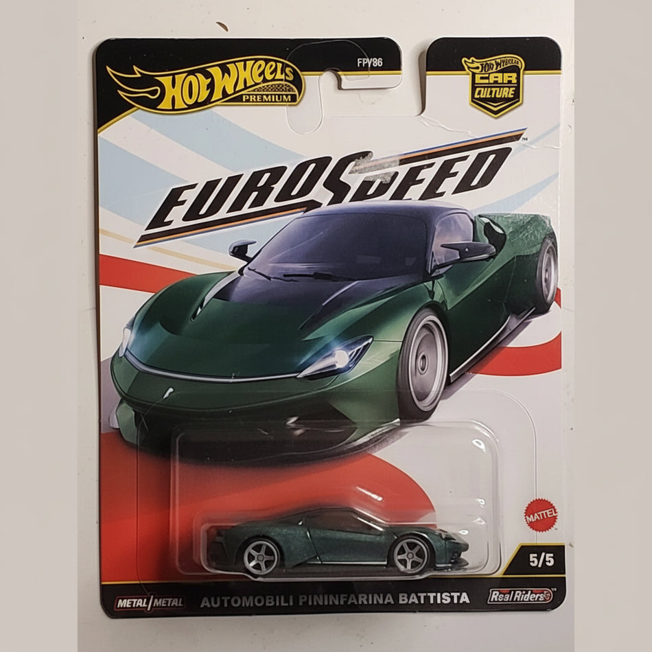 Hot Wheels Automobili Pininfarina Battista Euro Speed 2025 New