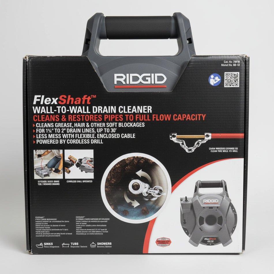 Ridgid 74978 FlexShaft K9-12 Drain Cleaning Machine