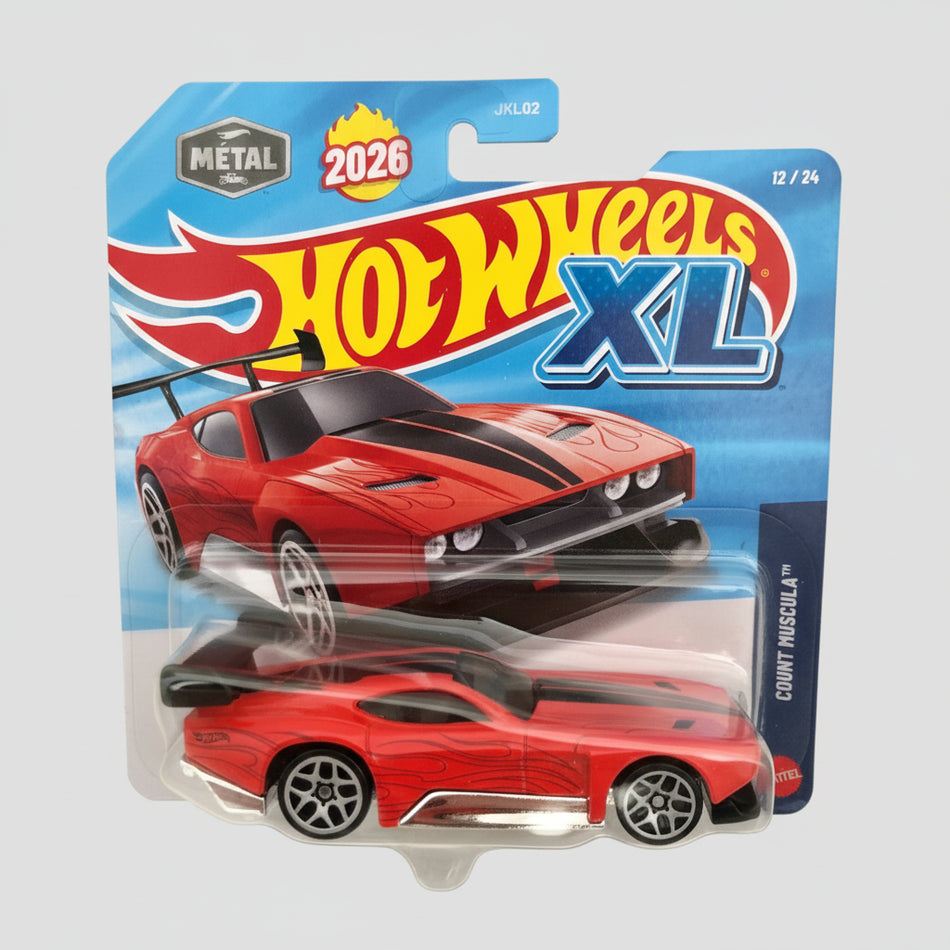 Hot Wheels Diecast Car 1:43 Scale Count Muscula #12 Case B