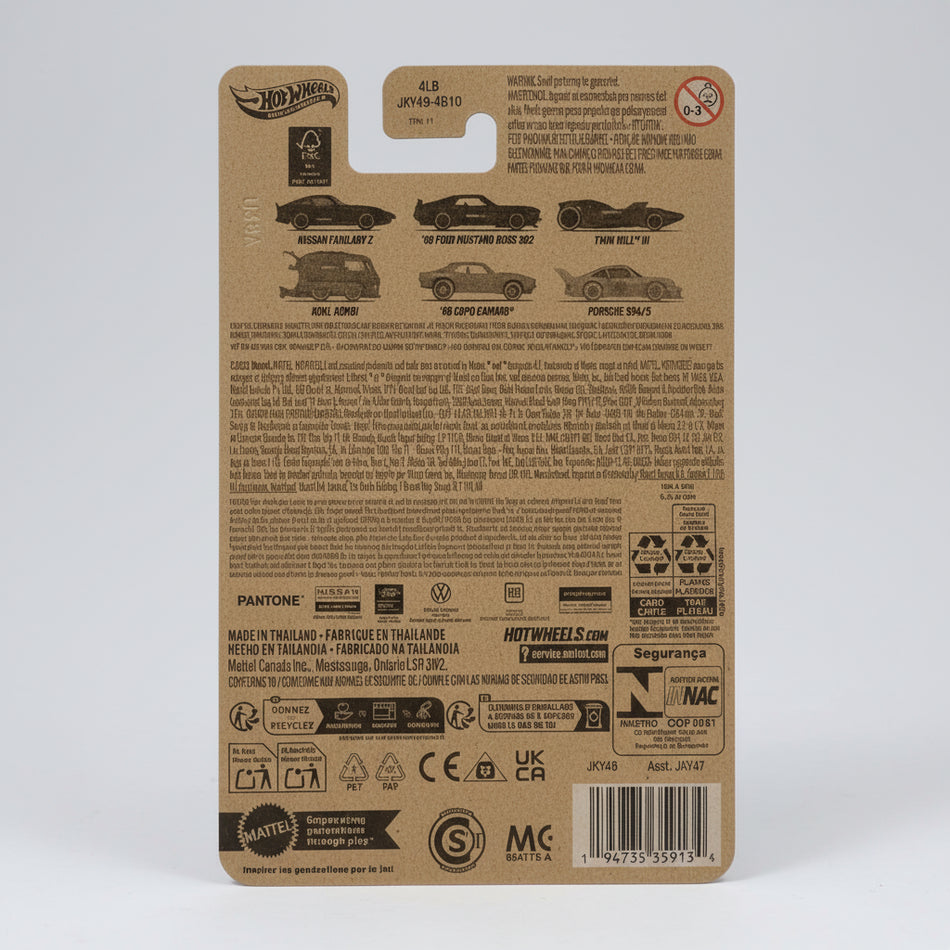 Hot Wheels Diecast Car 1:64 Scale Kool Kombi Silver Series